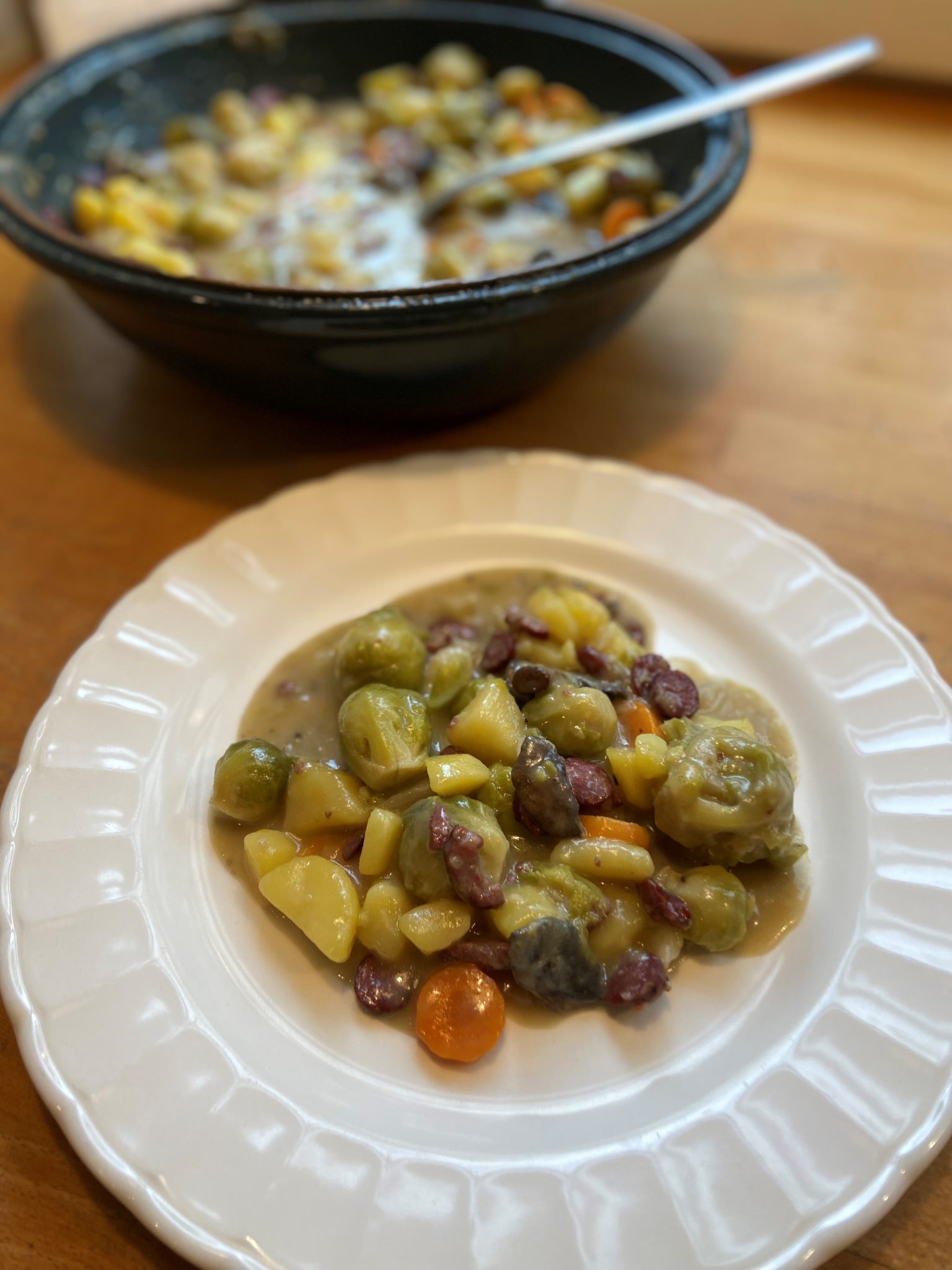 Rezept der Woche: KW 47 – Rosenkohl-Eintopf – Tipke&amp;#39;s Hofkontor