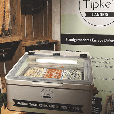 Kleine Party-Truhe - Tipke's Landeis zum selbst verkugeln für bis zu 100 Personen (290€ zzgl. MwSt.)
